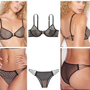 Z24 Victoria’s Secret 2pc Bundle 34C + Medium Panty NWT